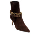 Catena Notte Dark Brown High-Heel Ankle Boot