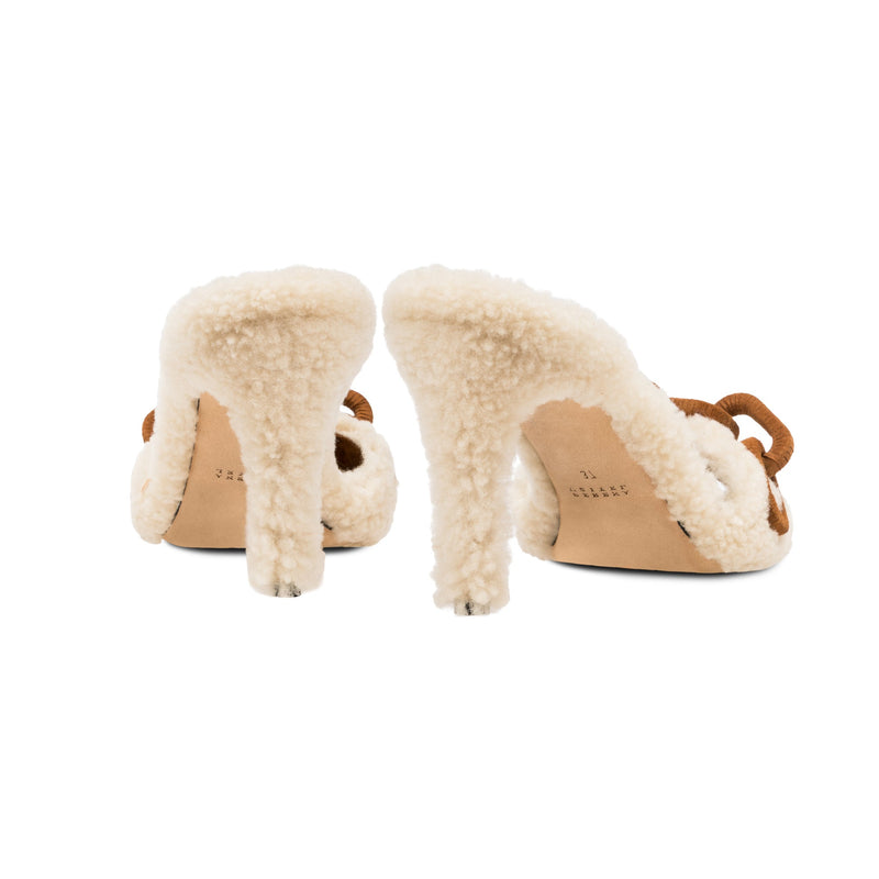 Catena Off-White High-Heel Sandal