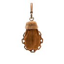 Catena Light Brown Small Shoulder Pouch Bag