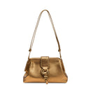 Boho Chic Bronze Pouch Bag