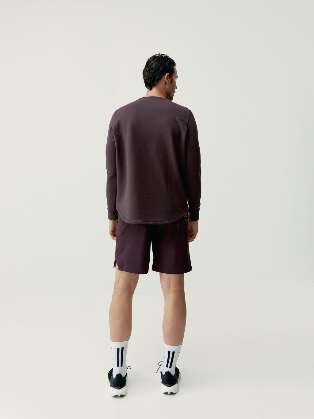 Sweatshirt Erie - Dyb Granatrød - Herre