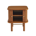 Ernest - Bedside Table - Dark Ash