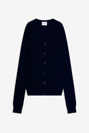 Cardigan Col V - Errol - Navy