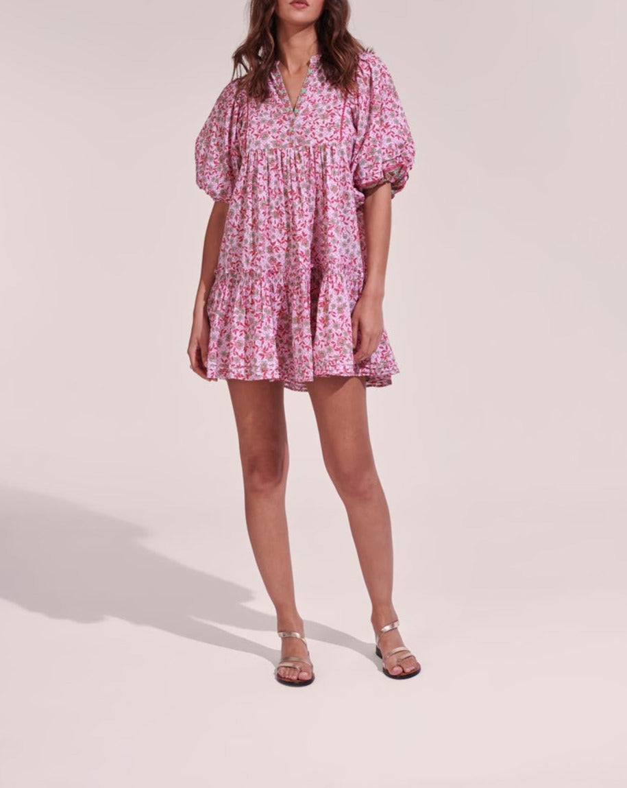 Robe Courte Aria - Pink Blossom - Femme