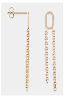 Boucles D'Oreilles" Valerie" Or Jaune 375 / 1000