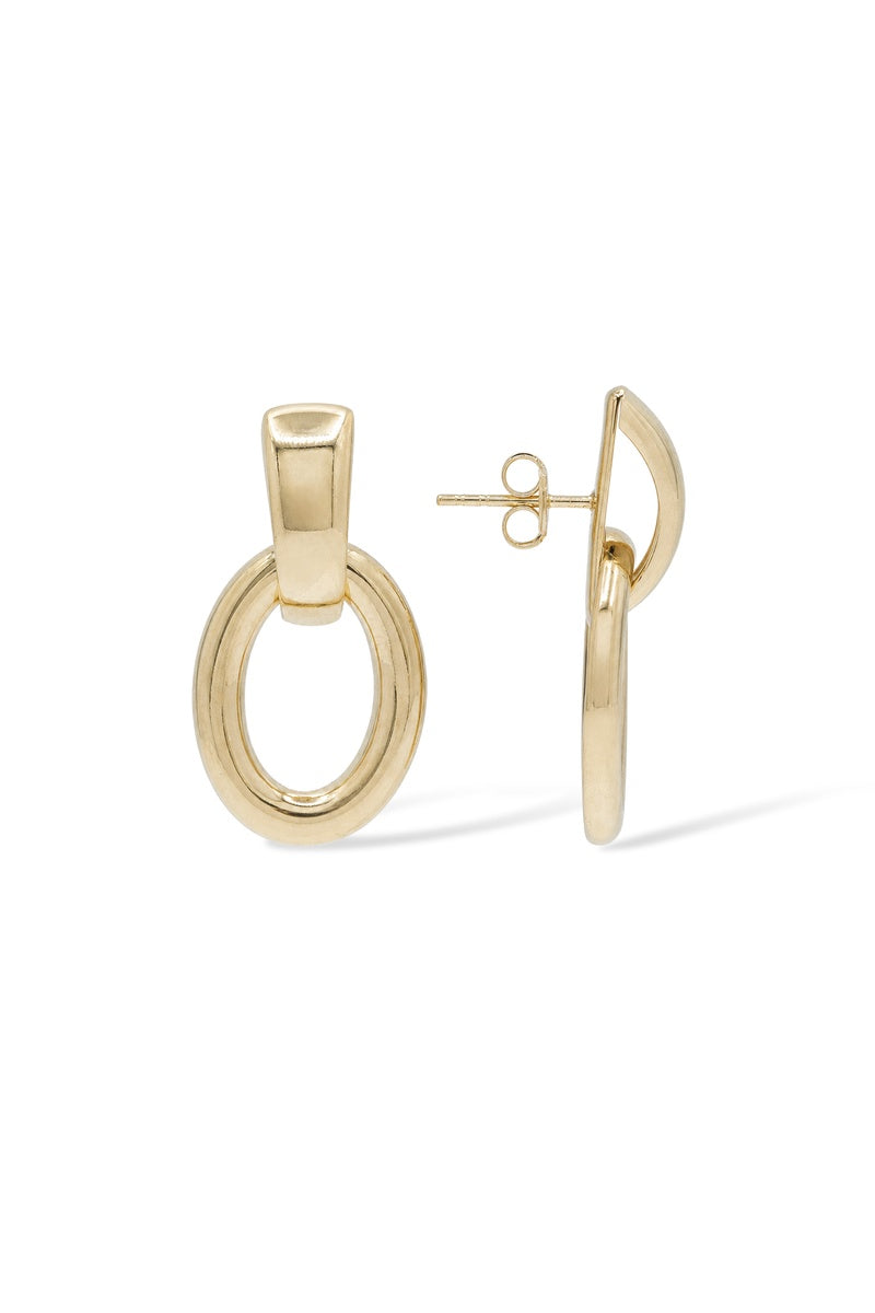 Boucles D'Oreilles "Olivia" Or Jaune 375/1000