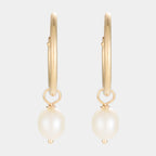 Boucle D'Oreilles " Gama Perle" Or Jaune 375/1000