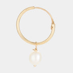 Boucle D'Oreilles " Gama Perle" Or Jaune 375/1000