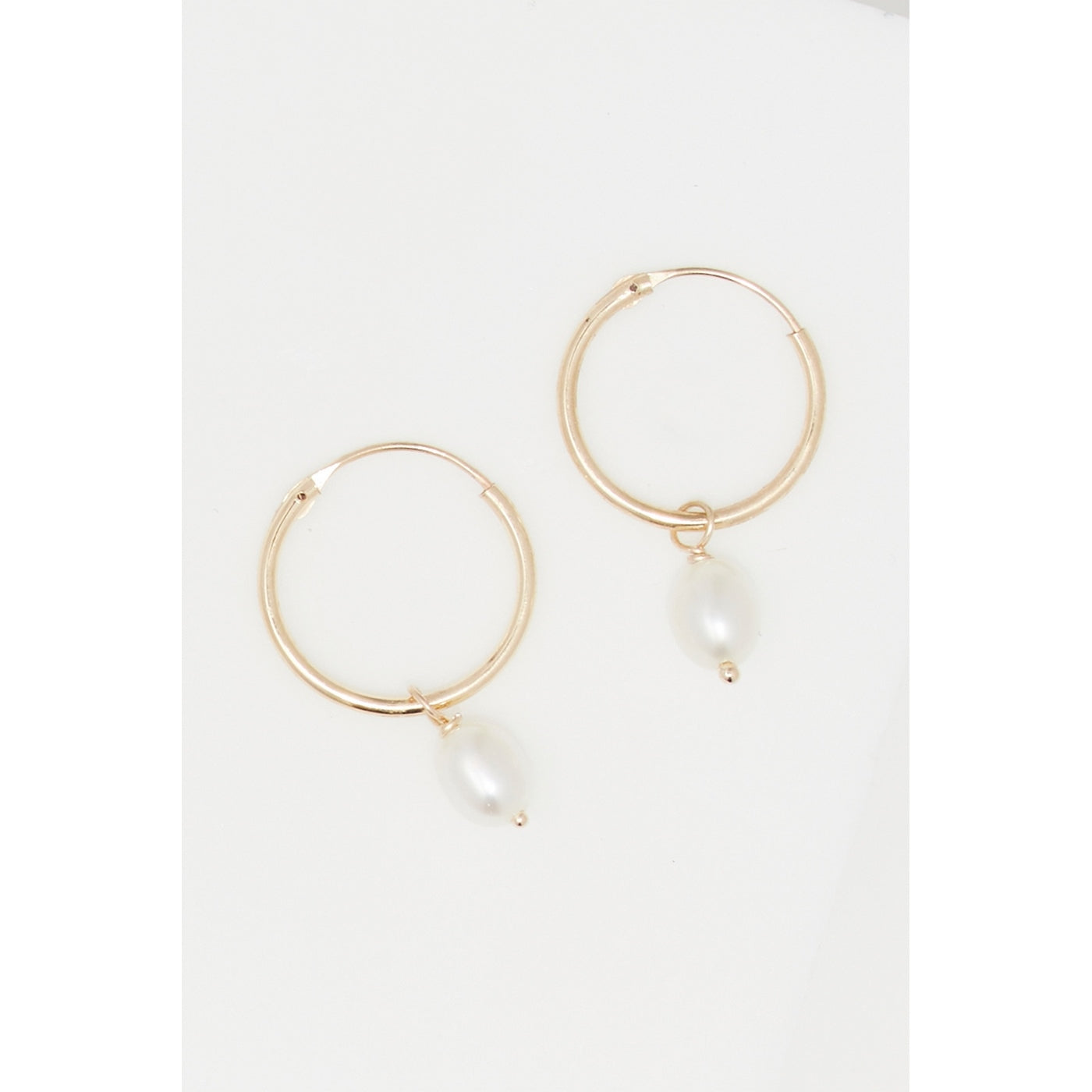 Earrings "Gama Pearl" 375/1000 Yellow Gold - 375/1000 Yellow Gold
