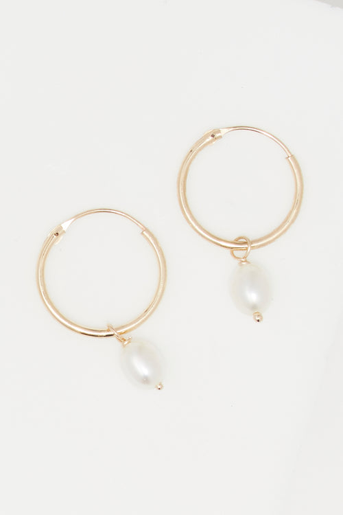 Boucle d'oreilles " Gama Perle" Or Jaune 375/1000