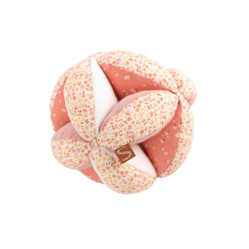 Balle Sensorielle En Velours Blanc