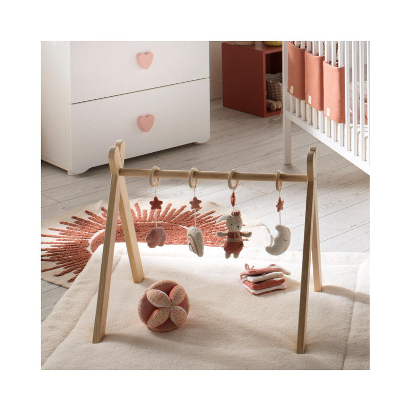 Balle Sensorielle En Velours Blanc