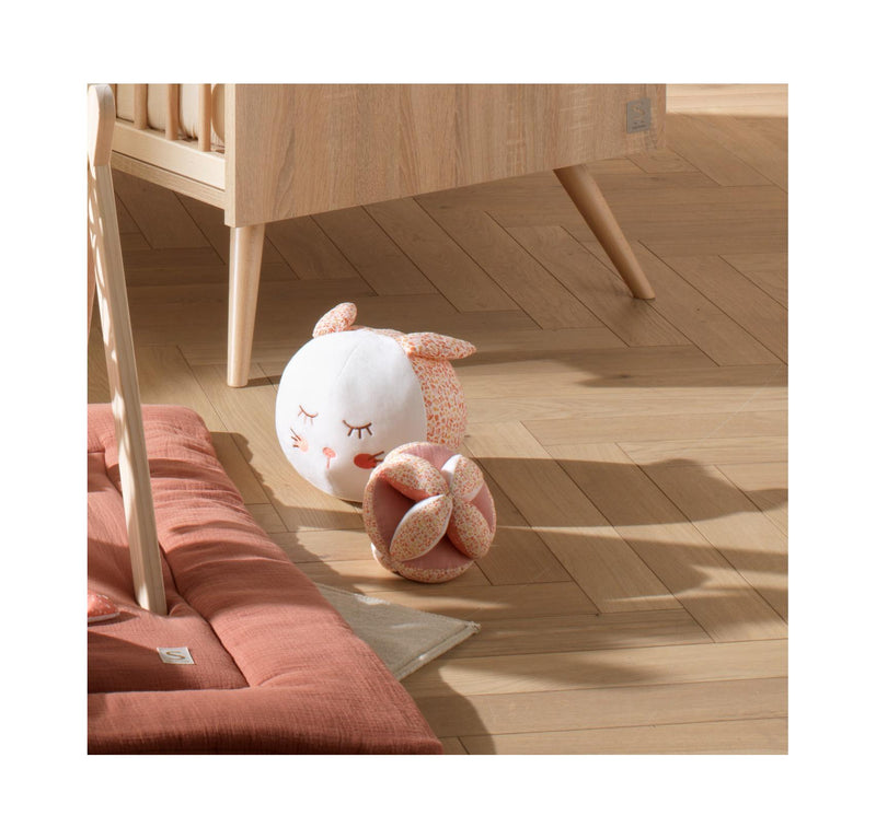 Balle Sensorielle En Velours Blanc