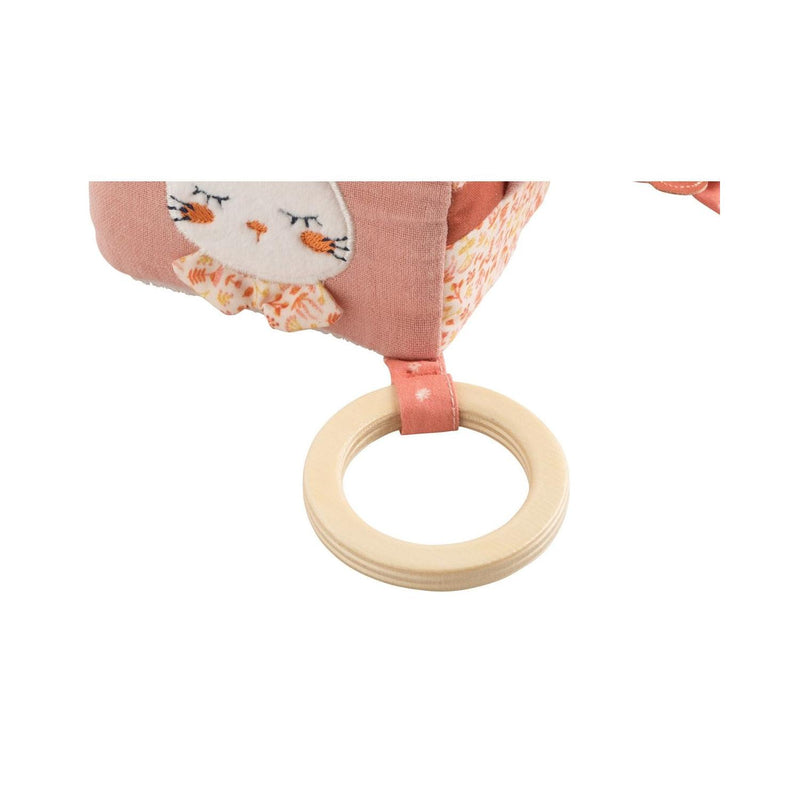 Cube D'Activités En Coton Rose