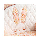 Fauteuil Club En Coton Rose