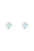 Pendientes “Chips de topacio azul de 3 mm”: 0,17 quilates/2