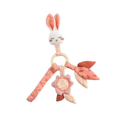 Hochet En Velours Rose