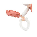 Jouet D'Activités En Velours Blanc