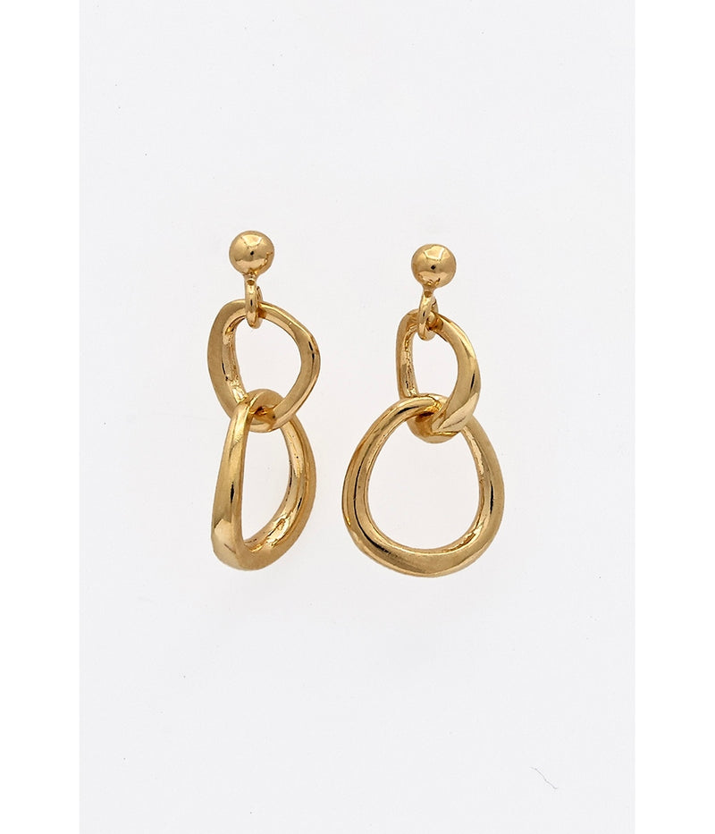 Nilva Earrings - Silver 925/1000 Gilded