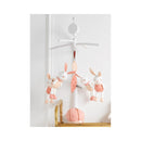 Mobile Musical En Velours Blanc