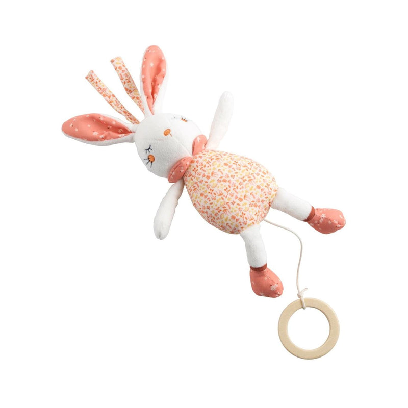 Mini Musical En Velours Blanc