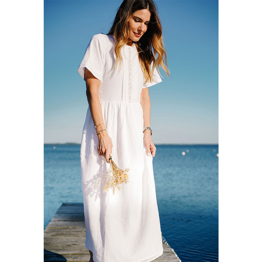 Espera Dress - White