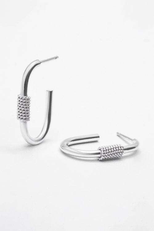 Boucle D'Oreilles " " - Argent 925/1000