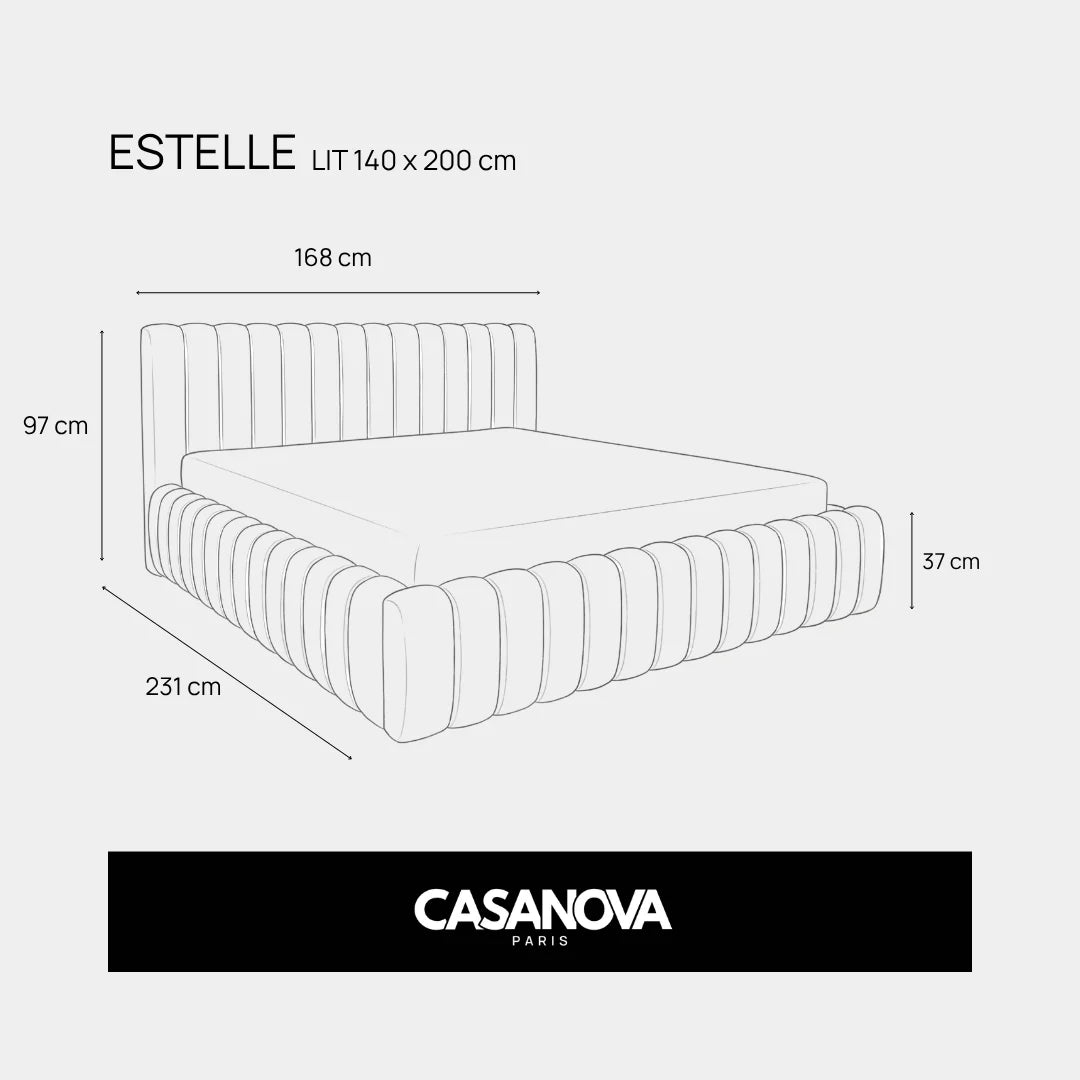 Estelle - Cama con arcón