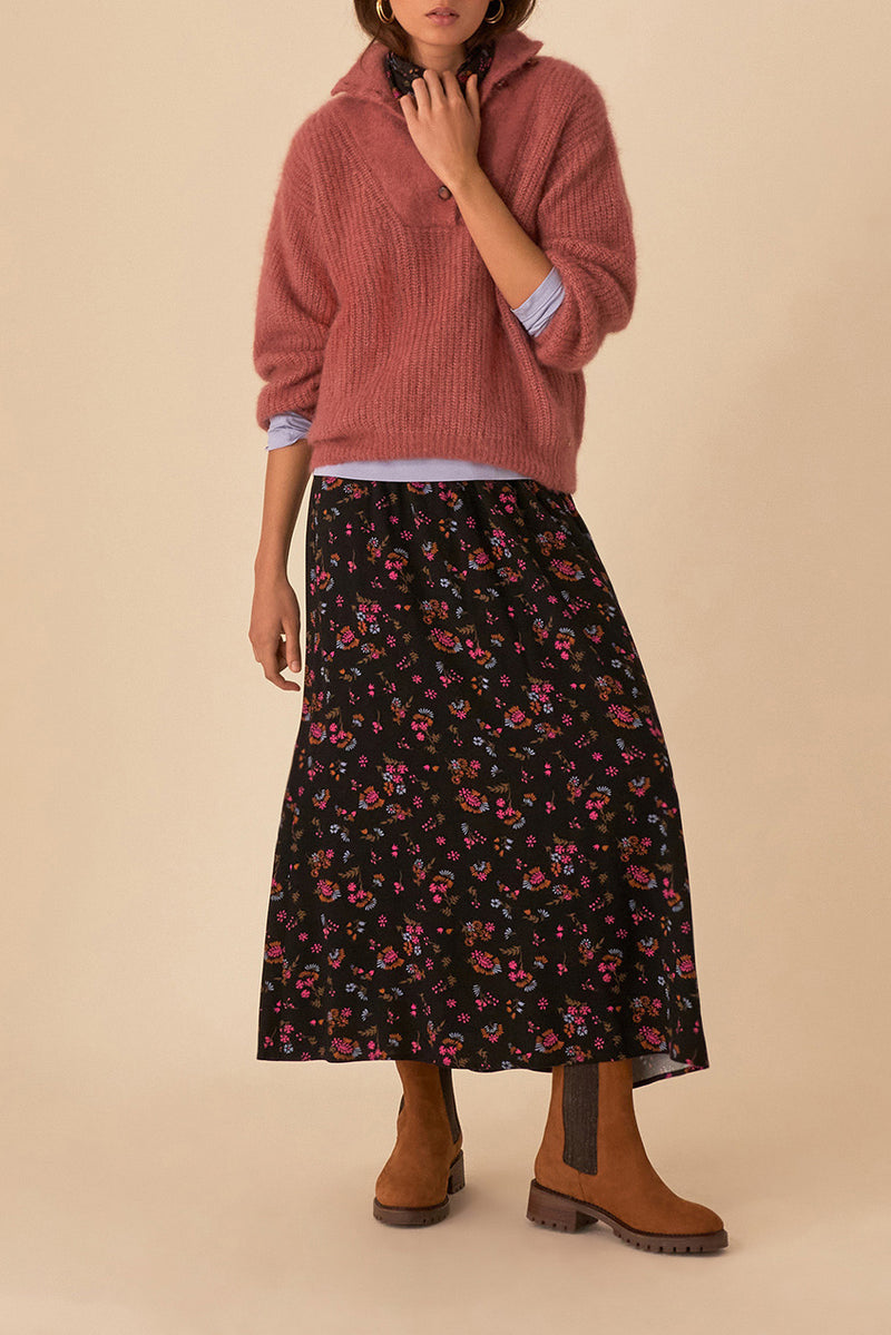 Falda Ester - Arándano