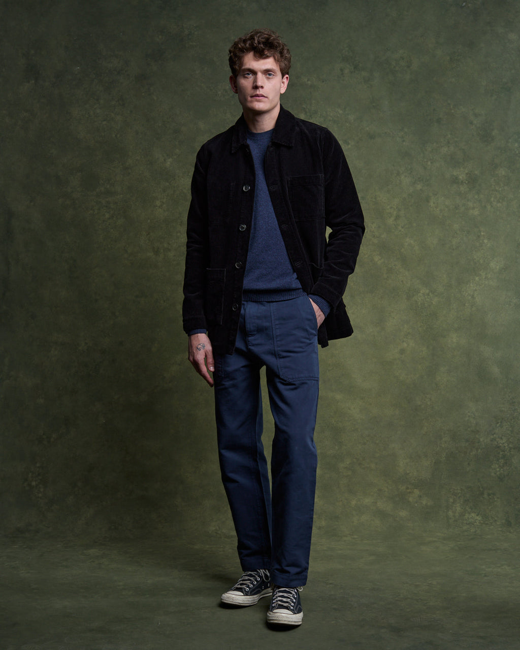 Veste De Peintre Esteve - Noir Onyx
