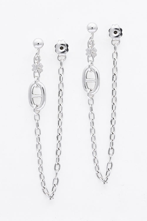 Boucles D'Oreilles "Ivana" - Argent 925/1000