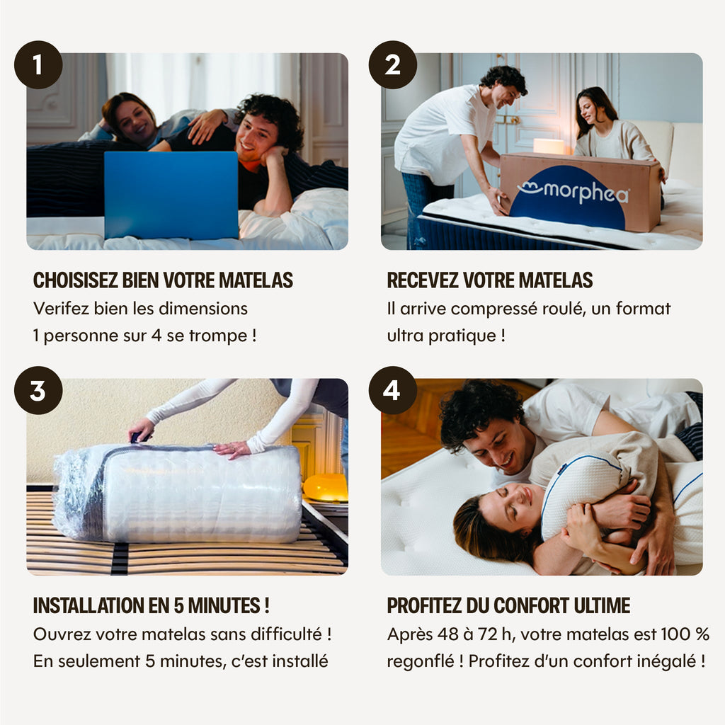 Matelas Hybride Elite - L'ultra by Drimz