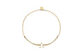 Pulsera de Cordón Etoile Creuse Beige