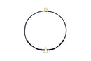 Bracelet Cordon Etoile Creuse Noir