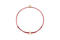 Bracelet Cordon Etoile Creuse Rouge
