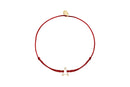 Bracelet Cordon Etoile Creuse Rouge