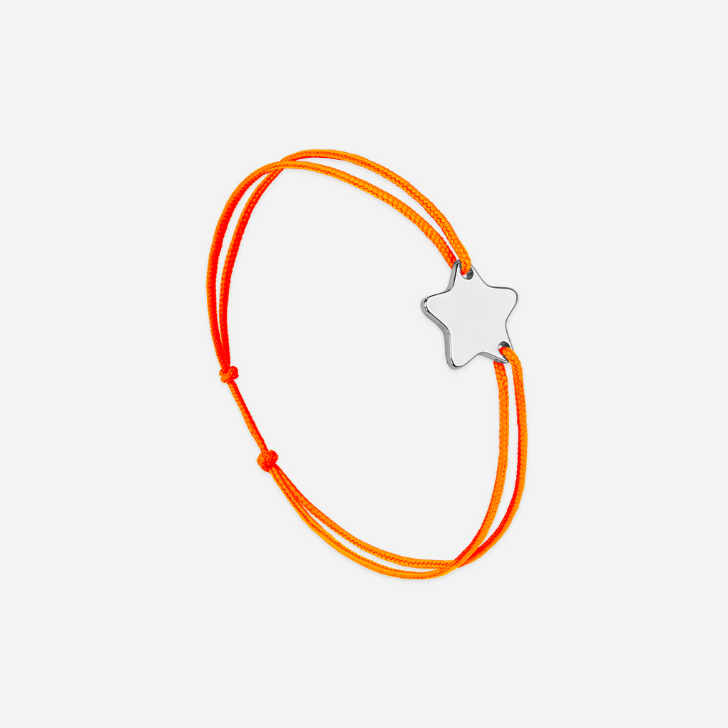 Pulsera Estrella Naranja - Naranja