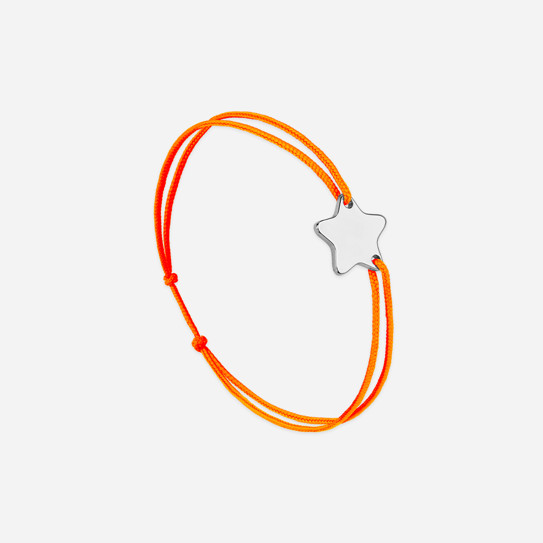 Pulsera Estrella Naranja - Naranja