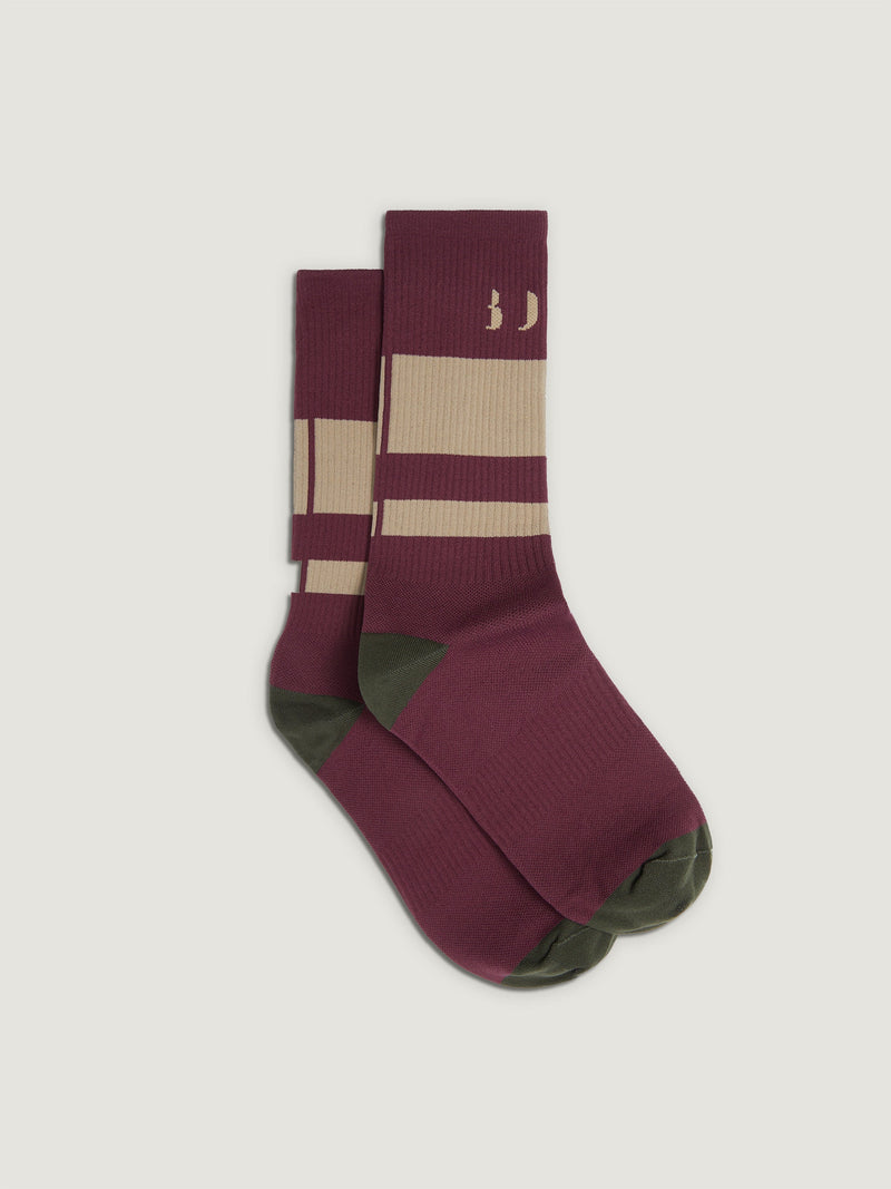 Calcetines Eume - Cereza Negra - Mujer