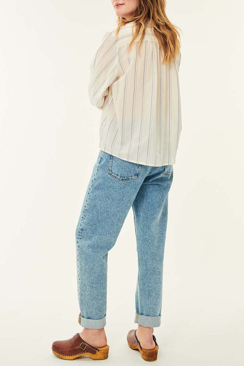 Eustache blouse - Nimbu stripe