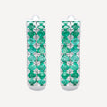 Boucles D'Oreilles "Faye" E0,29/36 - Or Blanc 375/1000