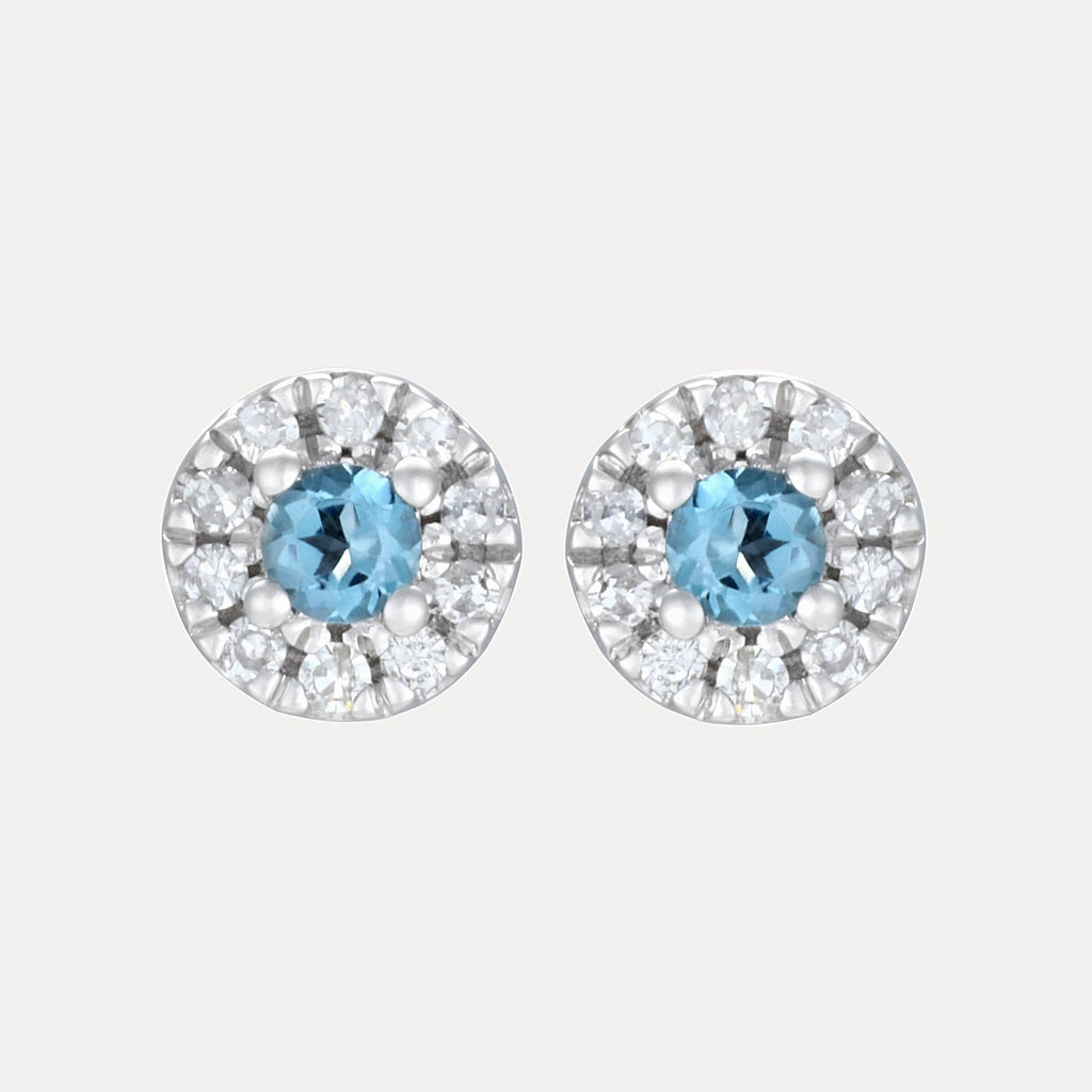 Boucles D'Oreilles "Hunter" D0,06/20 Lbt0,07/2 - Or Blanc 375/1000