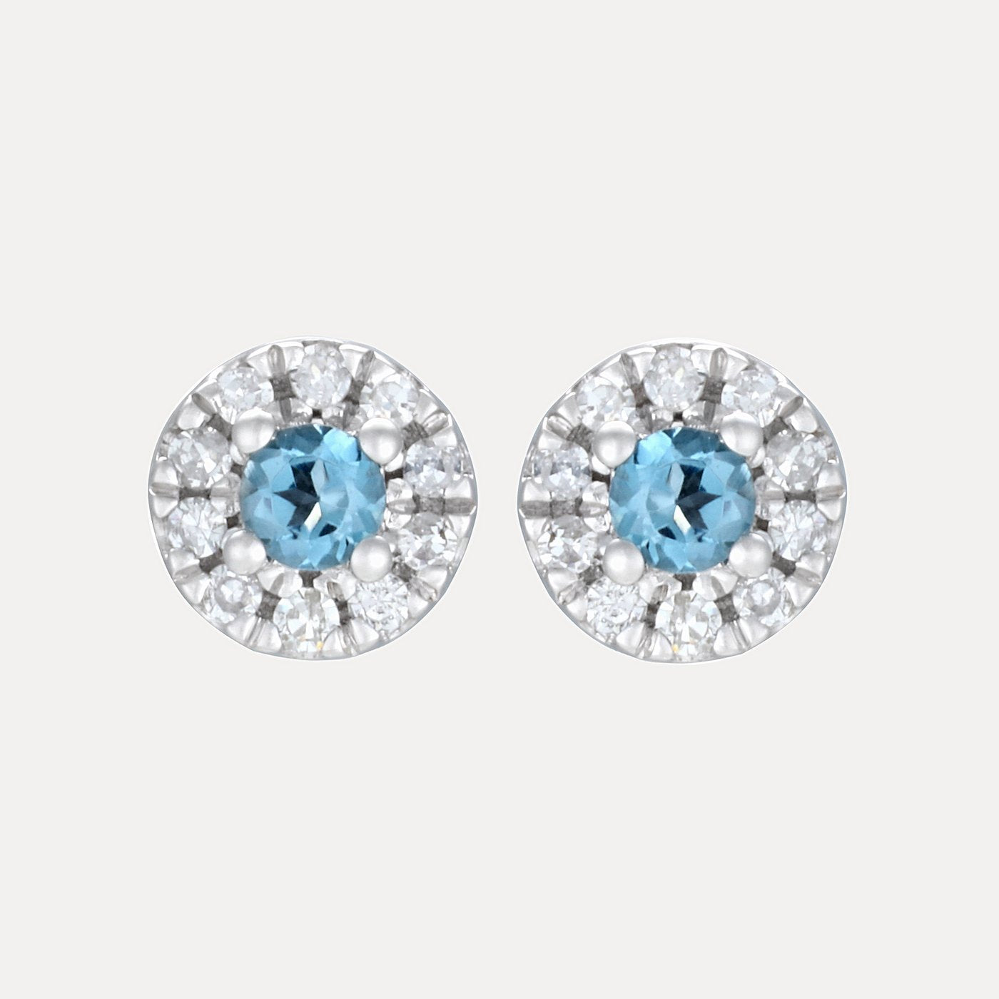 Boucles D'Oreilles "Hunter" D0,06/20 Lbt0,07/2 - Or Blanc 375/1000