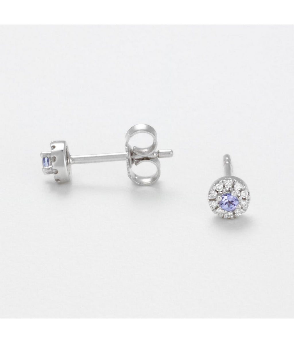 "Oakley" Earrings - D0.06/20 Tzn0.07/2 - White Gold