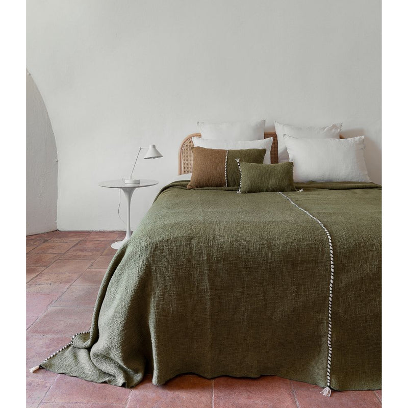 Couvre-Lit En Coton Flammé 250X250Cm