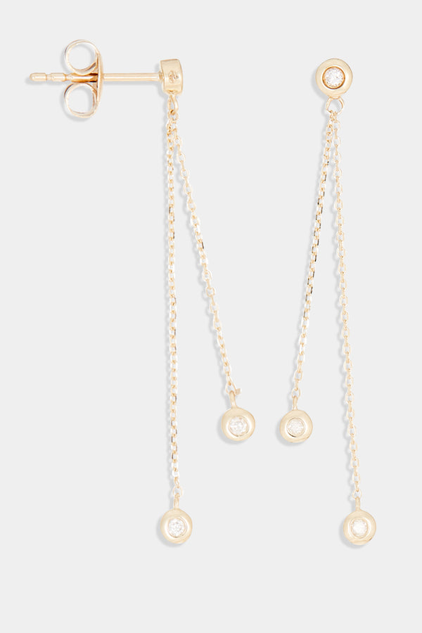 Pendientes “Planer Sur Ton Cœur” D0.095/6 – Oro amarillo 375/1000
