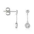 Boucles D'Oreilles "Comme Sur Un Nuage" D0,01/2