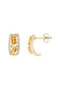 Pendientes “Olivinos” D0.06/20 & Peridoto 0.16/6 & Citrino 1.28/4