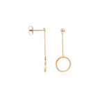 "Alexa" Earrings D0.04/12 - Yellow Gold 375/1000