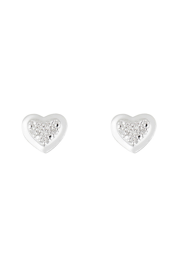 Pendientes “Bébé D’Amour” D0.04/12 – Oro blanco 375/1000